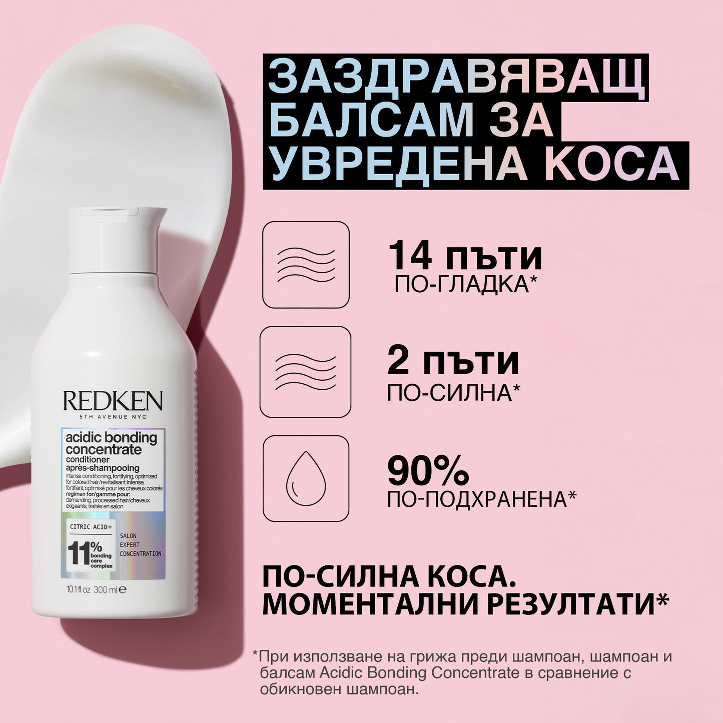 Redken Acidic Bondic Concentrate Conditioner 300ml Балсам за увредена коса