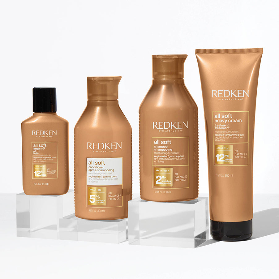 Redken All Soft Conditioner 250ml Интензивно хидратиращ балсам за суха и изтощена коса