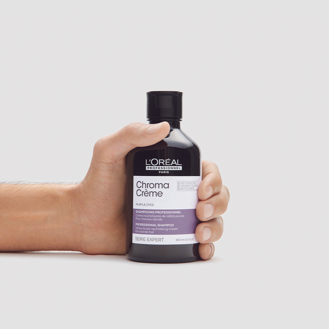 Loreal Professionnel Chroma Crème Purple Shampoo 300 ml Неутрализиращ лилав шампоан за руса коса