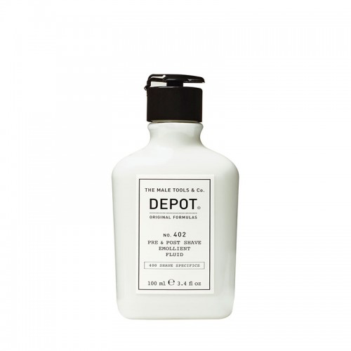 DEPOT no. 402 PRE & POST SHAVE EMOLLIENT FLUID Успокояващ крем преди/след бръснене 100 ml