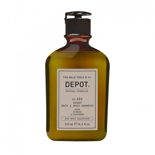 DEPOT no. 606 SPORT HAIR & BODY SHAMPOO Спортен шампоан за коса и тяло 250 ml