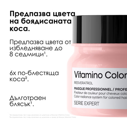 Подаръчна кутия Vitamino Color с продукти за грижа за боядисаната коса