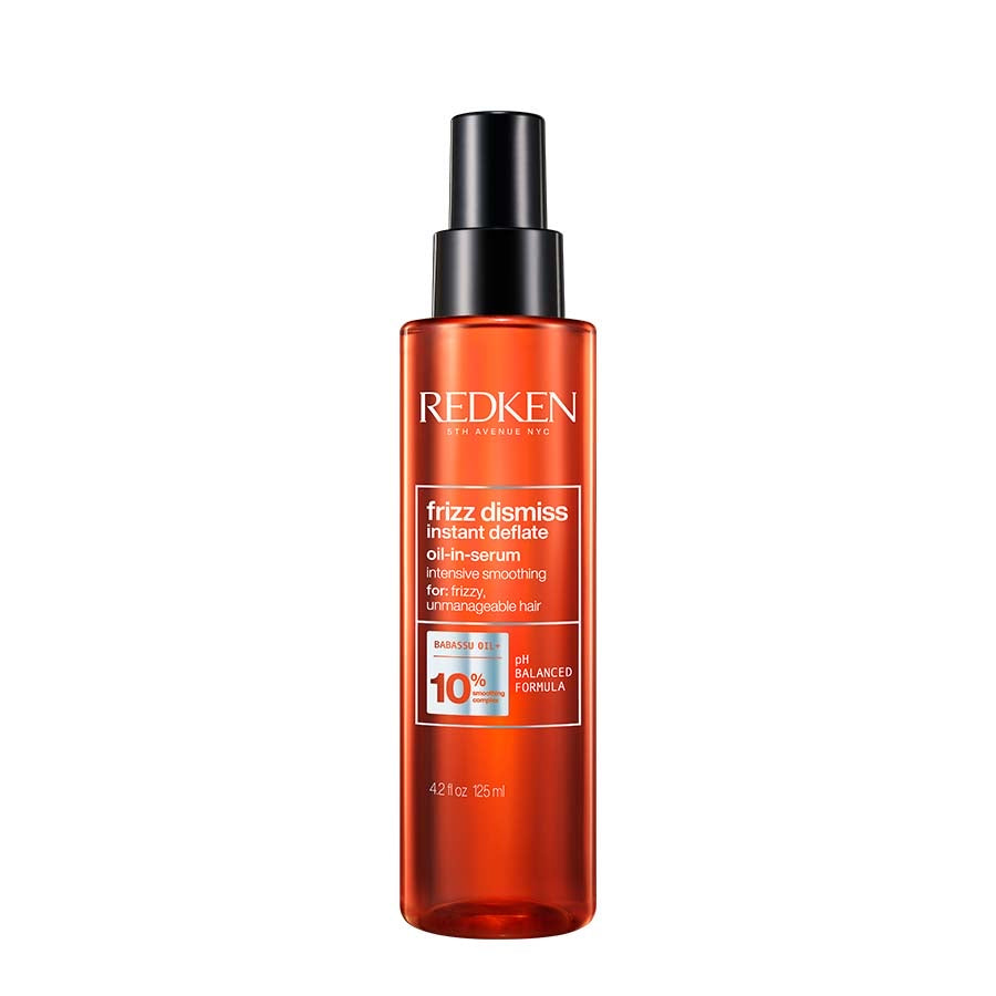 Redken Frizz Dismiss Instant Deflate Oil-In-Serum 125ml Изглаждащ серум за непокорна коса при влажно време Redken