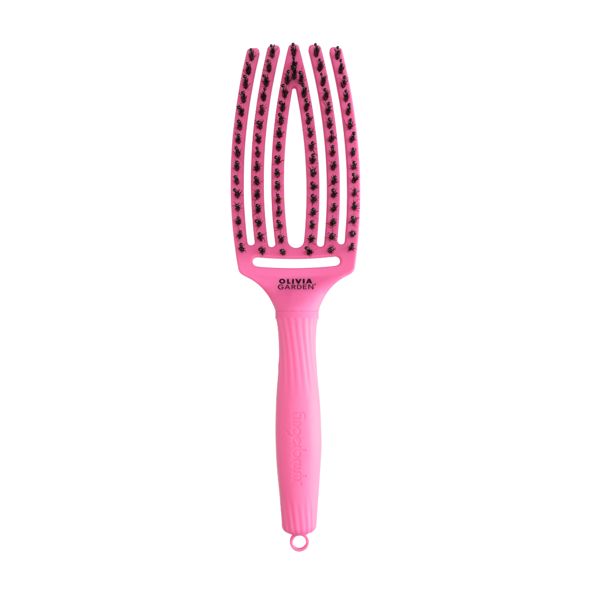 Четка за разресване Finger Brush Olivia Garden Dolce Vita Pink Granita