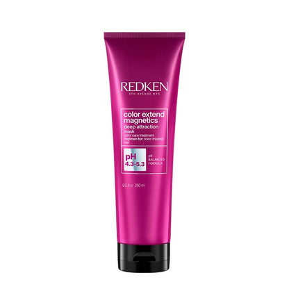 REDKEN Color Extend Magnetics Deep Atraction 250мл Маска за боядисана коса с формула за привличане на цвета