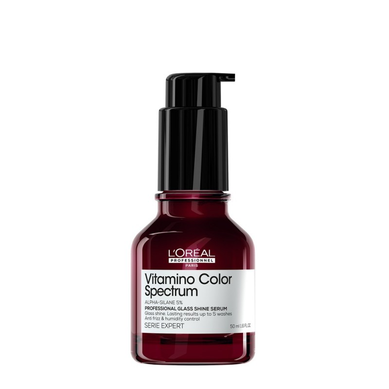 Vitamino Color Spectrum Glass Shine Serum
Серум за блясък за боядисана коса 50 мл