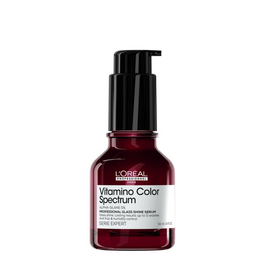 Vitamino Color Spectrum Glass Shine Serum
Серум за блясък за боядисана коса 50 мл