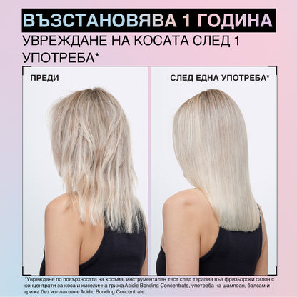 Redken Acidic Bondic Concentrate Treatment Tермозащитен крем за увредена коса 150 мл