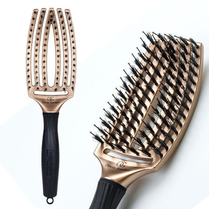 Четка за коса Olivia Garden Finger Brush Gold