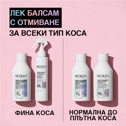 Redken Acidic Bondig Concentrate Lightweight Liquid Conditioner Възстановяващ спрей-балсам за фина коса 190мл