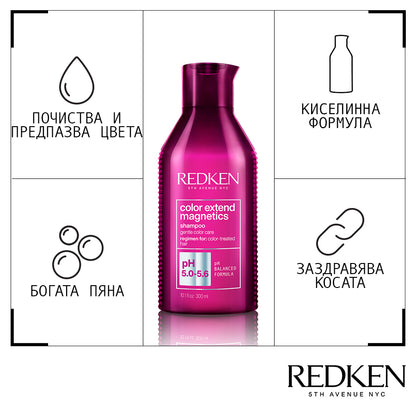 REDKEN Color Extend Magnetics Conditioner 250мл  Балсам за защита на цвета на боядисана коса