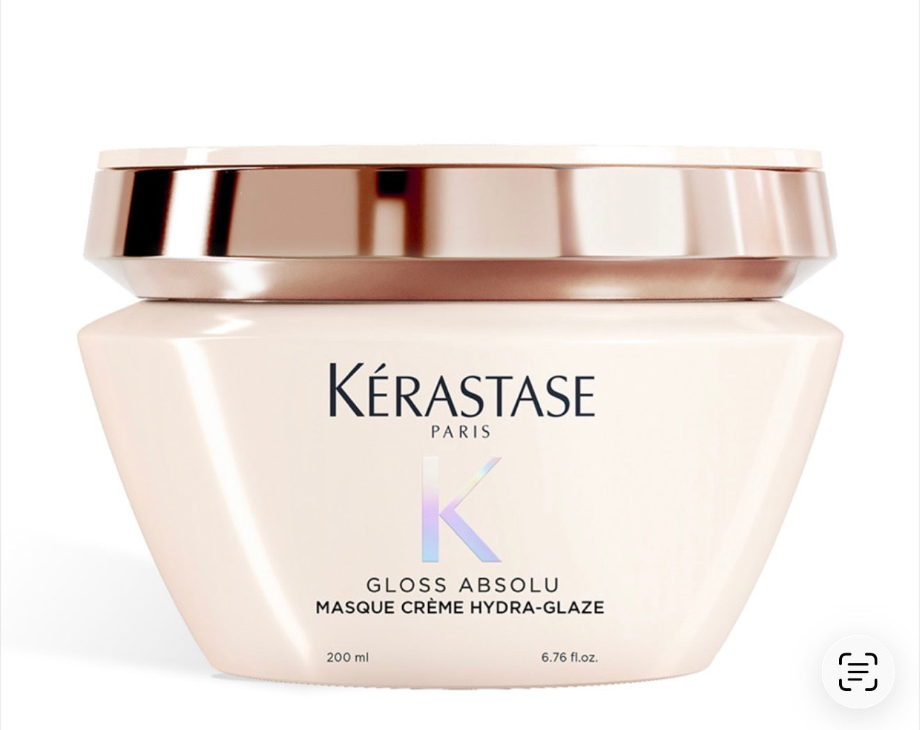 Гланцираща маска за плътна непокорна коса Gloss Absolu Masque Creme Hydra-Glaze 200мл