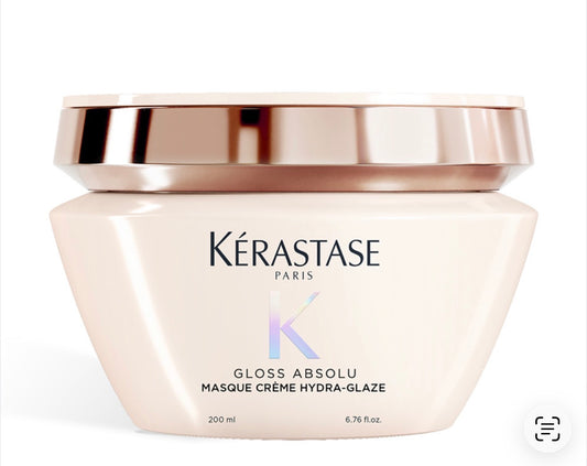 Гланцираща маска за плътна непокорна коса Gloss Absolu Masque Creme Hydra-Glaze 200мл