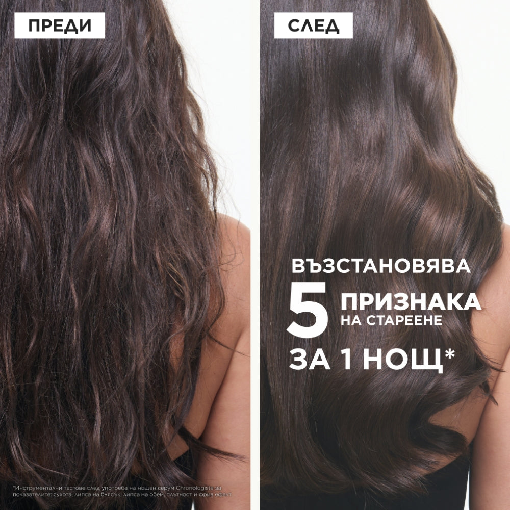 Ревитализиращ нощен серум в размер за пътуване Chronologiste Night Serum 30ml