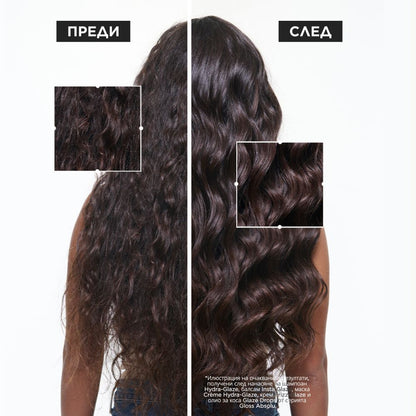 Гланциращ крем шампоан за плътна коса в размер за пътуване Gloss Absolu Bain Creme Hydra-Glaze Shampoo Travel-Size 80ml