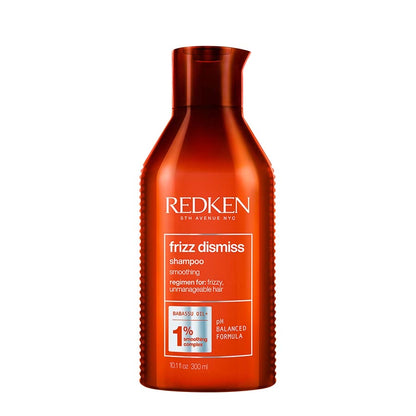 Redken Frizz Dismiss Shampoo Изглаждащ анти-фриз шампоан за непокорна коса 300мл