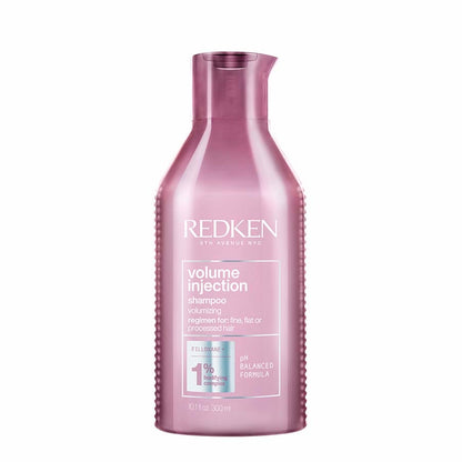 Redken Volume Injection Shampoo 300ml Шампоан за обем при фина и тънка коса