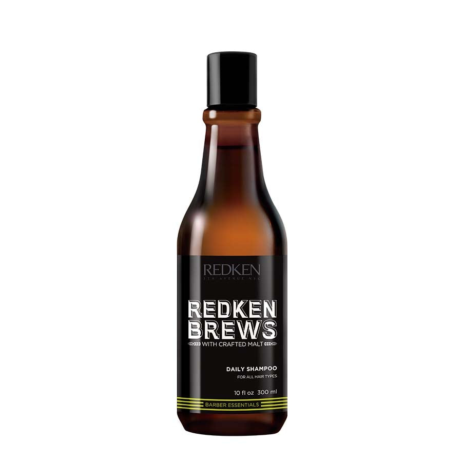 Redken Brews Men's Daily Shampoo 300ml Ежедневен шампоан за всеки тип коса за мъже