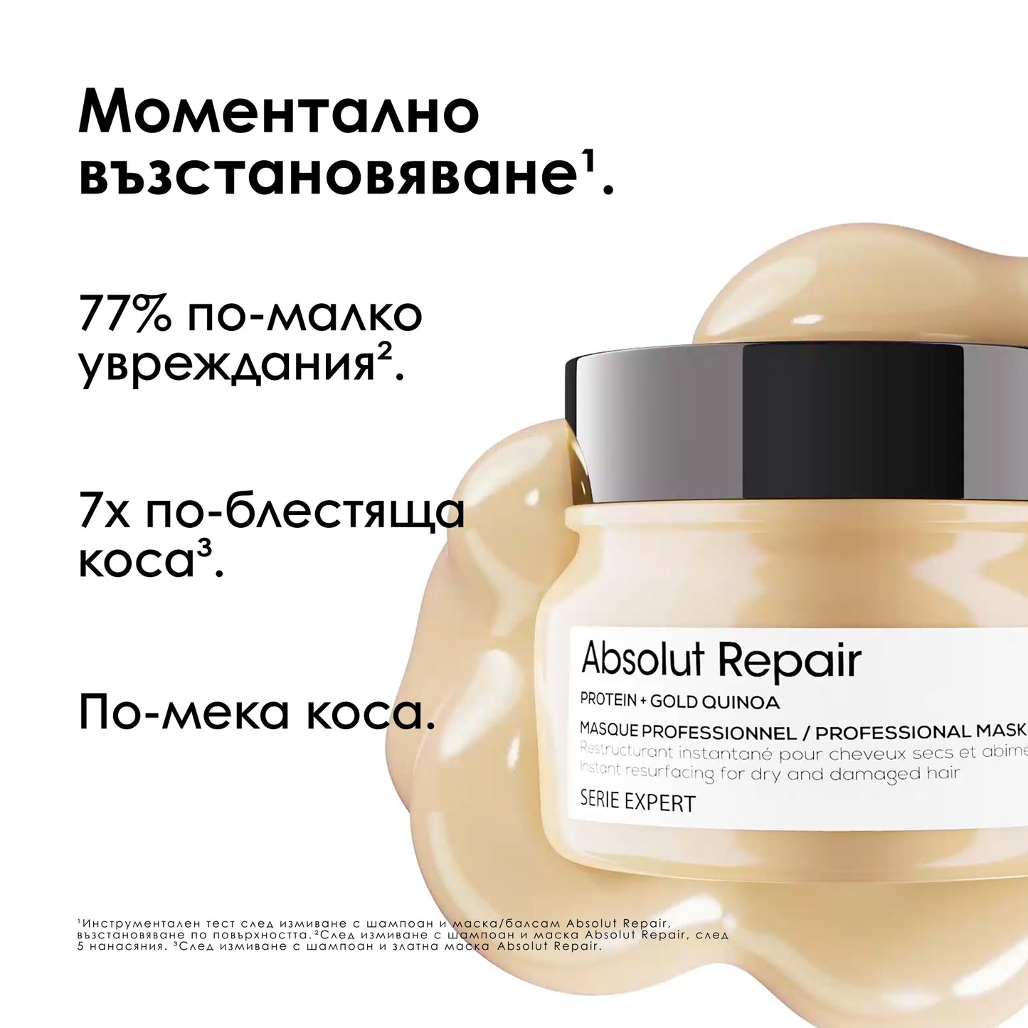 Подаръчна кутия Absolut Repair с продукти за възстановяване на увредената коса