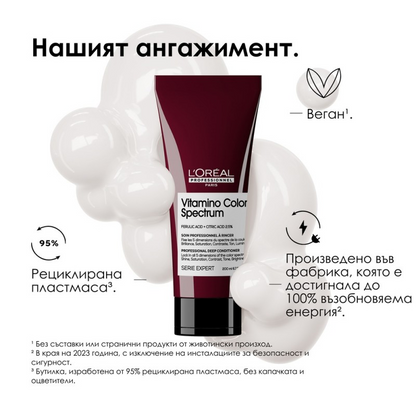 Vitamino Color Spectrum Conditioner
Балсам за боядисана коса 200 мл