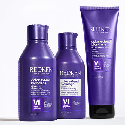 Redken Color Extend Blondage Express Anti-Brass Mask 250ml Маска за 5-минутно коригиране на цвета при руси коси