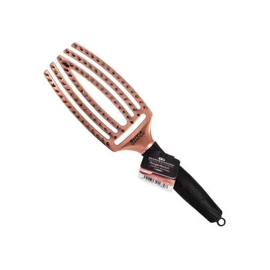 Четка за коса Olivia Garden Finger Brush Rose Gold