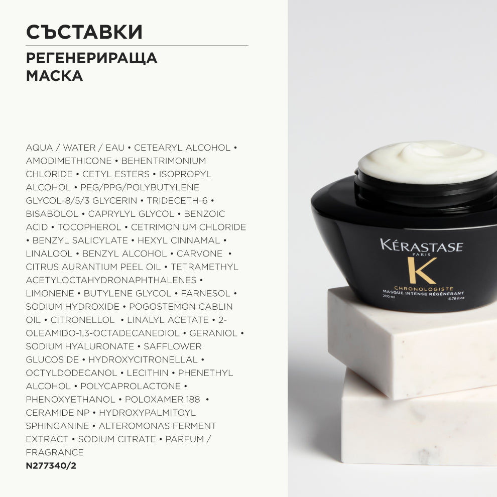 Ревитализираща маска Chronologiste Régénérant Mask 200мл