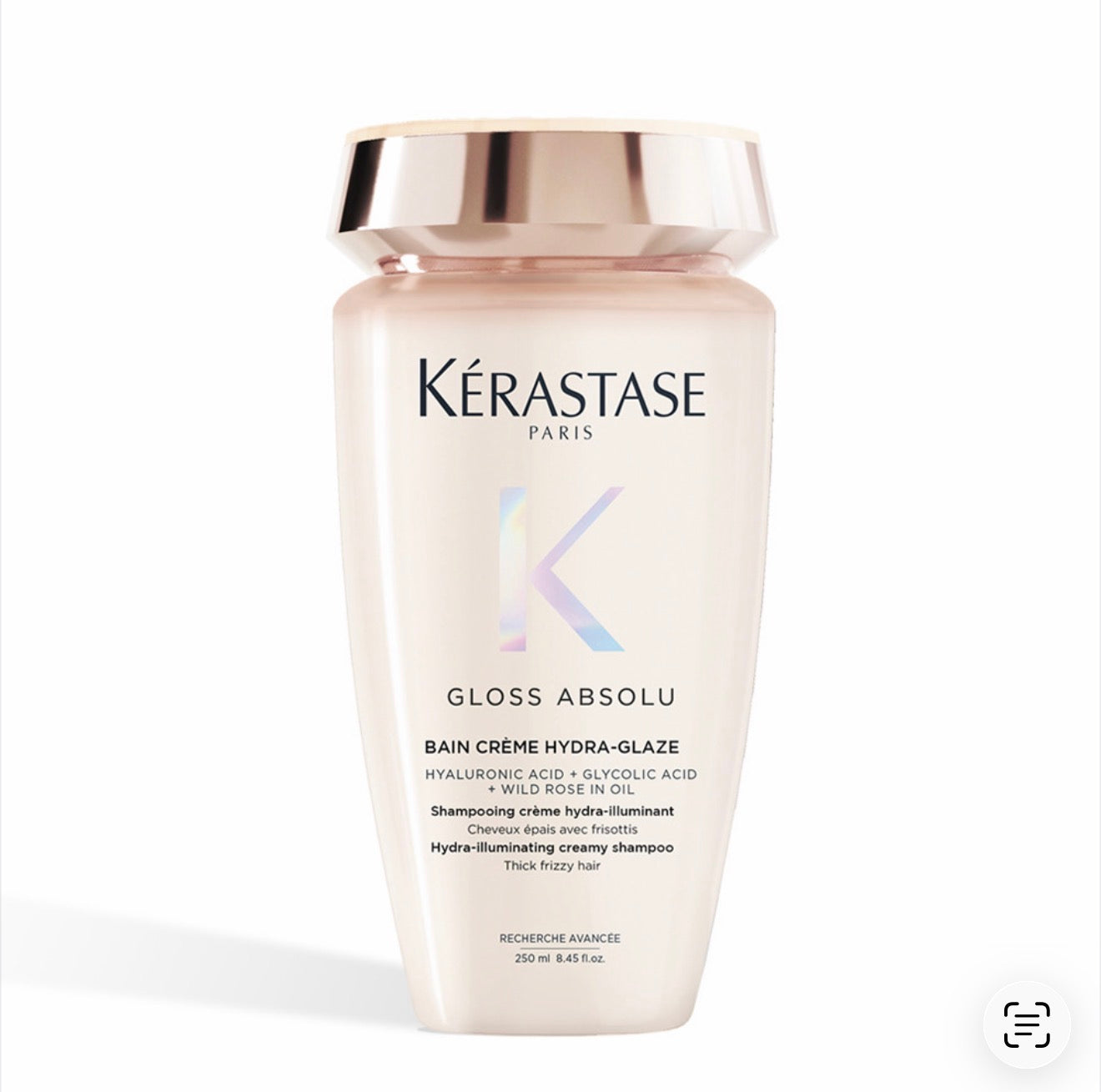 Гланциращ крем шампоан за плътна коса Gloss Absolu Bain Creme Hydra-Glaze Shampoo 250мл