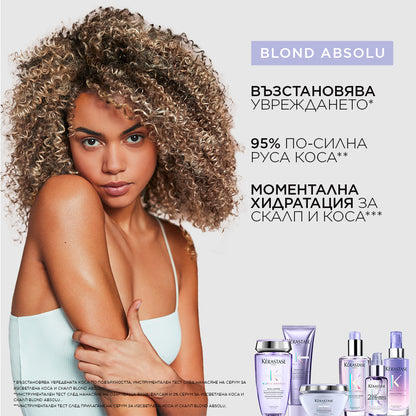 Kèrastase Blond Absolu 	
2% Pure Hyaluronic Acid Serum 	
Серум за изсветлена коса и скалп 50мл