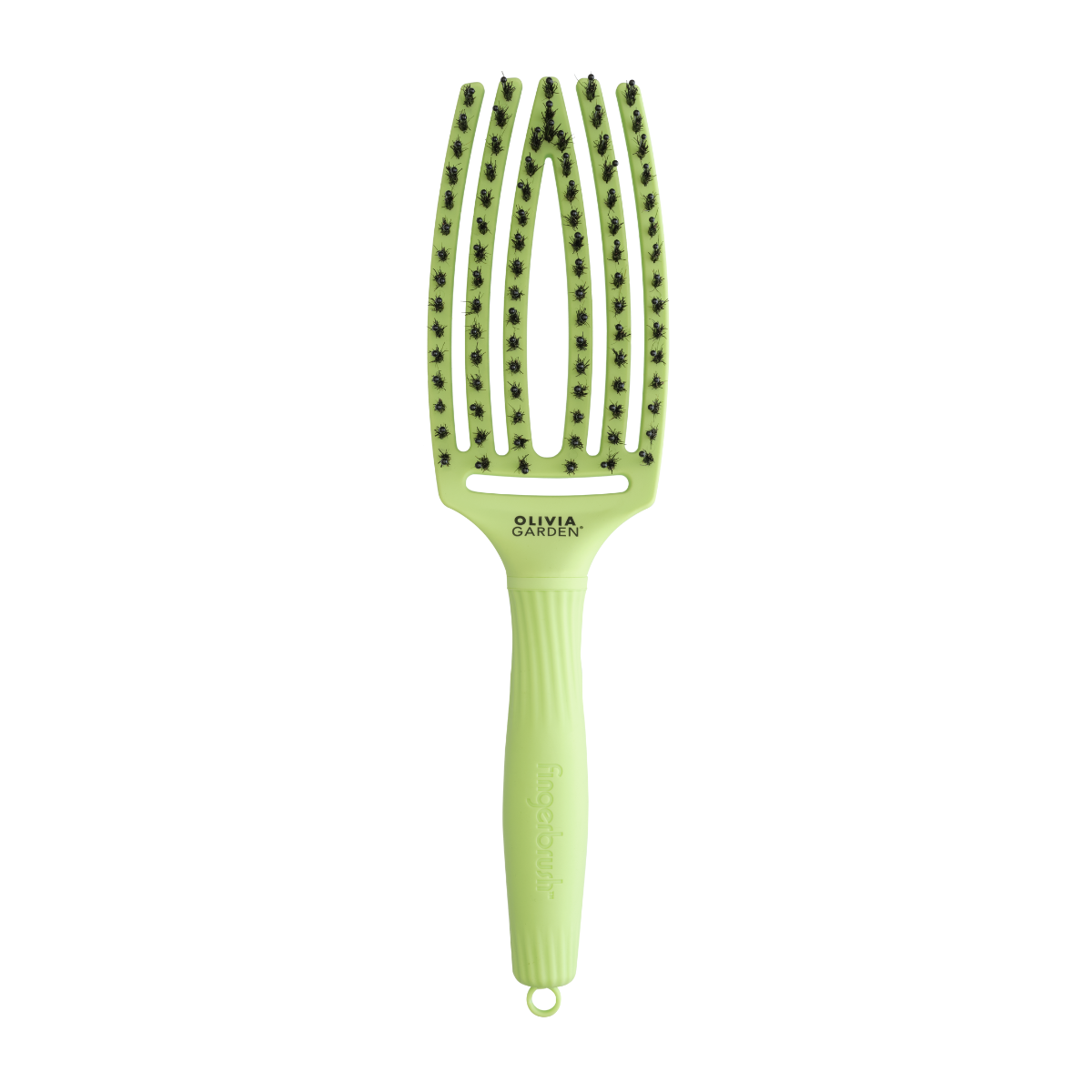 Четка за разресване Olivia Garden Finger Brush Dolce Vita Green Pistachio