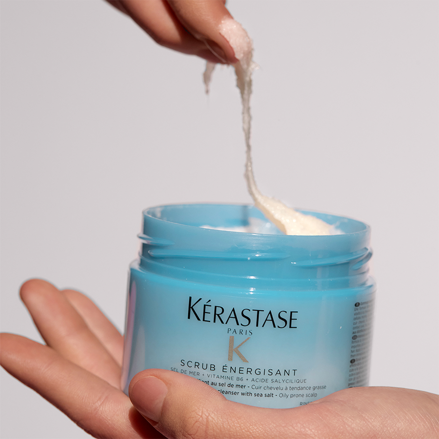 KÈRASTASE FUSIO SCRUB Scrub Energisant Scrub-Енергизиращ ексфолиант за коса и скалп 250ml