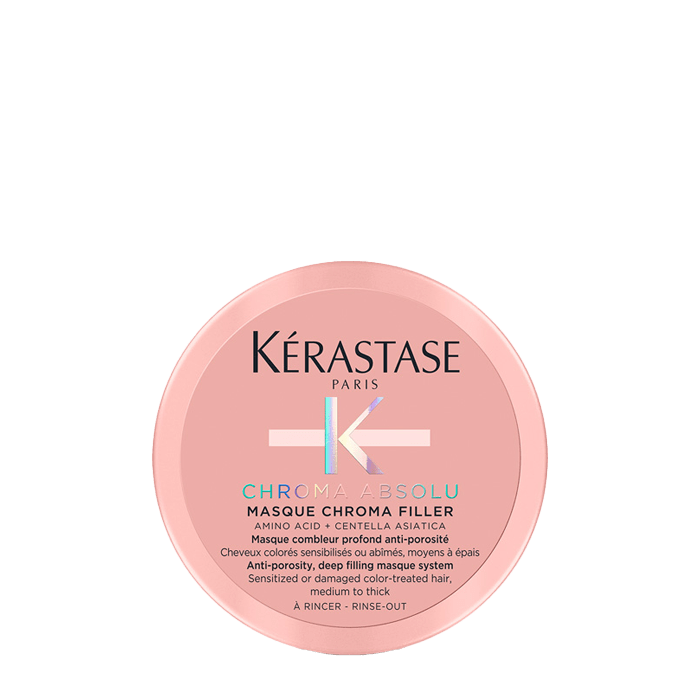 KÈRASTASE CHROMA ABSOLU MASQUE CHROMA FILLER  Подхранваща филър маска за боядисана коса мини размер 75мл