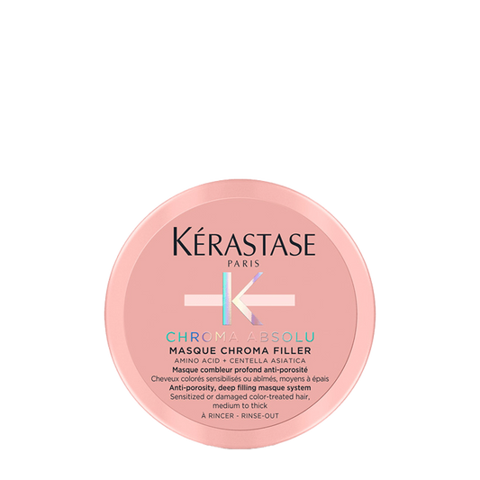 KÈRASTASE CHROMA ABSOLU MASQUE CHROMA FILLER  Подхранваща филър маска за боядисана коса мини размер 75мл