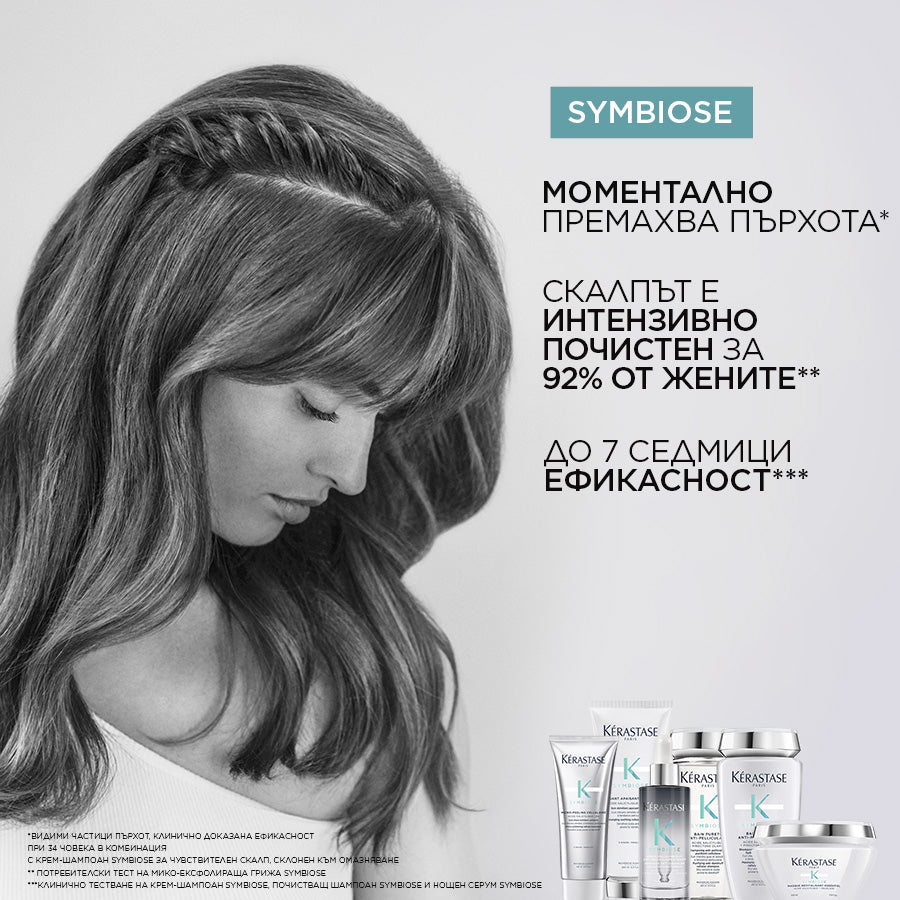 Почистващ шампоан Kérastase Symbiose Bain Pureté Anti-Pelliculaire 250ml