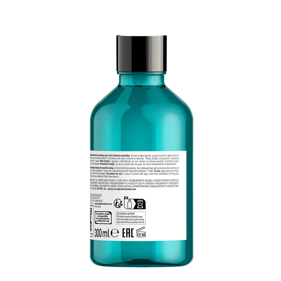 Шампоан за чувствителен скалп L’Orèal Professionnel Scalp Advanced Anti-Discomfort Dermo-Regulator Shampoo 300ml