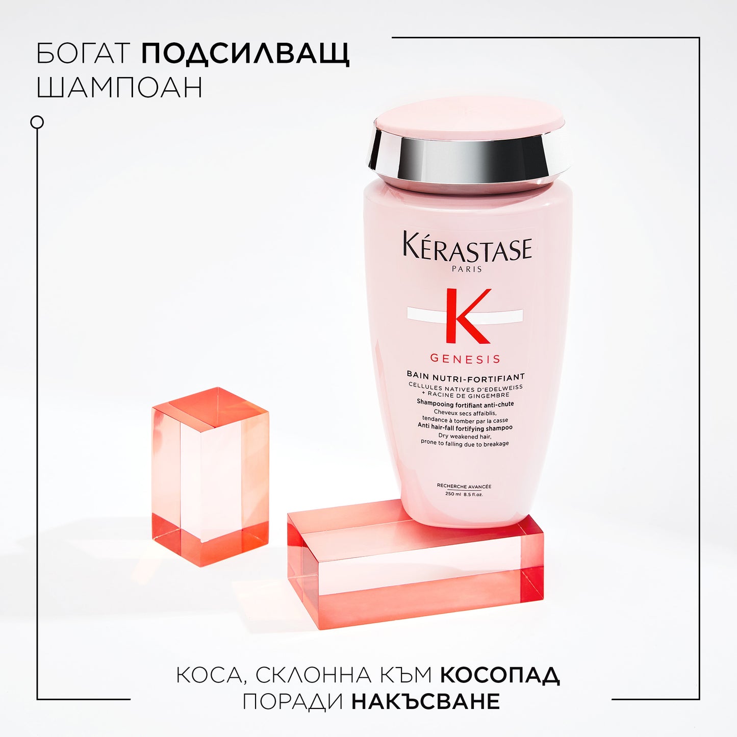 Шампоан за плътна коса склонна към косопад Kerastase Genesis Bain Nutri Fortifiant 250 мл