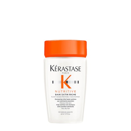 Kèrastase Nutritive Bain Satin Riche- Подхранващ шампоан за суха коса мини размер 80мл