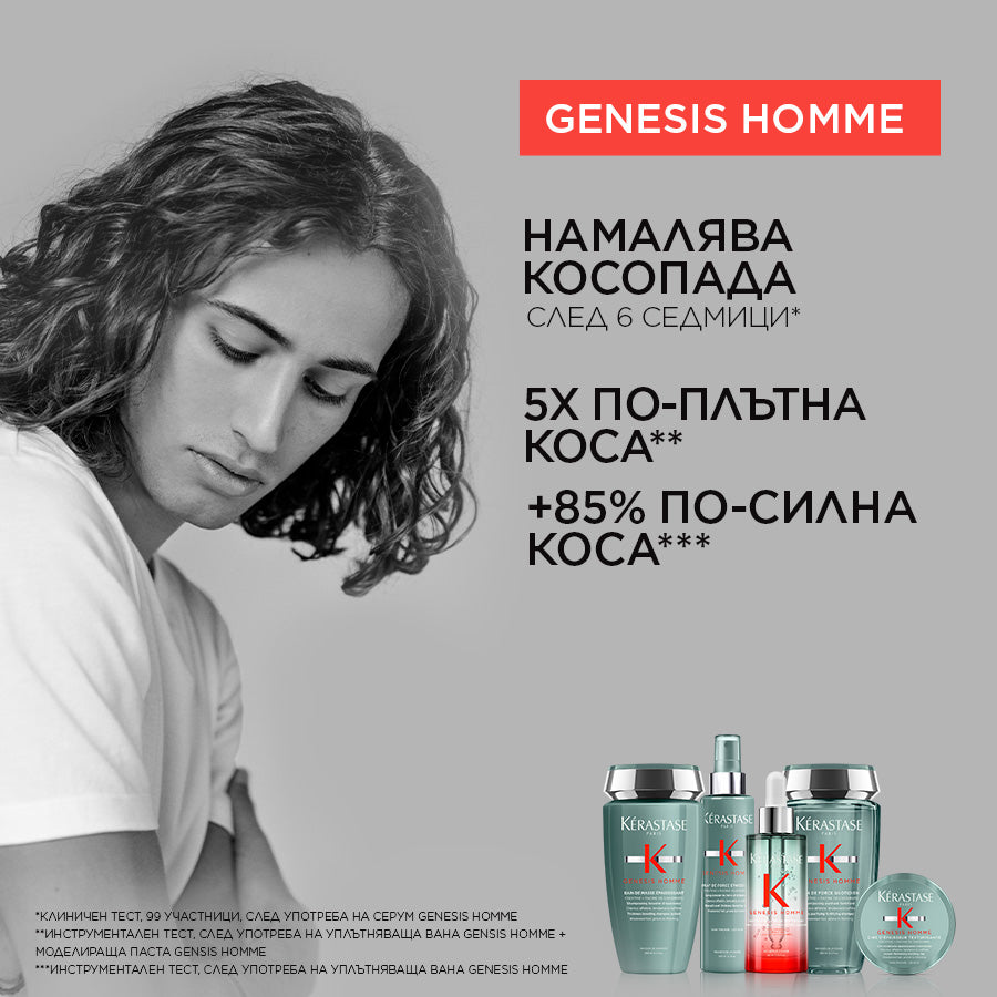 Уплътняваща моделираща паста Genesis Homme Cire d'Epaisseur Texturisante 75ml