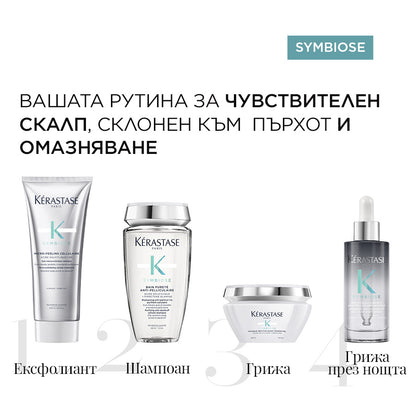 Почистващ шампоан Kérastase Symbiose Bain Pureté Anti-Pelliculaire 250ml