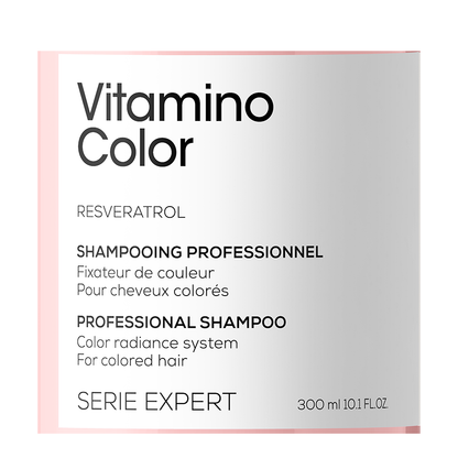 VITAMINO COLOR RESVERATROL SHAMPOO Озаряващ и подсилващ шампоан за боядисана коса 300мл