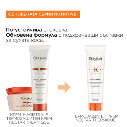 Термозащитен крем за суха и много суха плътна коса Kèrastase Nutritive Nectar Thermique 150ml