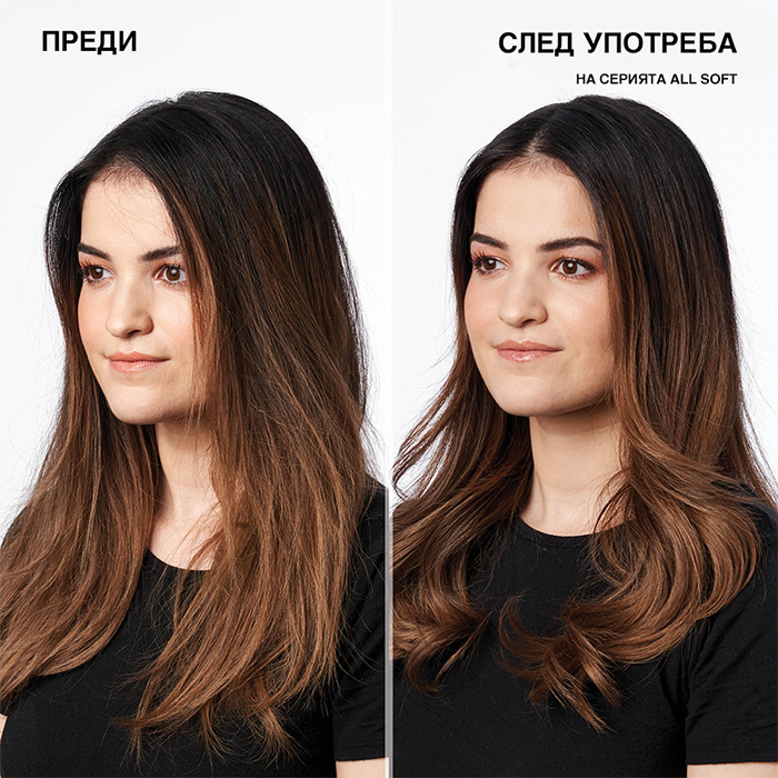 REDKEN ALL SOFT SHAMPOO Омекотяващ шампоан с арганово масло за нормална до суха коса 300мл