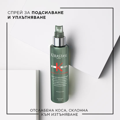 Подсилващ и уплътняващ спрей Genesis Homme Spray de Force Epaississant 150ml