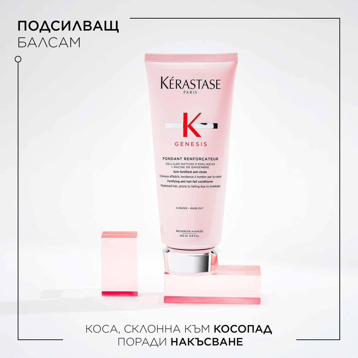 Мляко за коса склонна към косопад 200 мл Kerastase Genesis Fondant Renforcateur