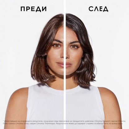 KÈRASTASE CHROMA ABSOLU SERUM CHROMA TERMIQUE Термозащитен спрей за боядисана коса в мини размер 45мл