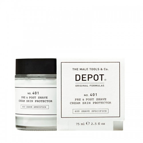 DEPOT no. 401 PRE & POST SHAVE CREAM SKIN PROTECTOR Скин протектор преди/след бръснене 75 ml